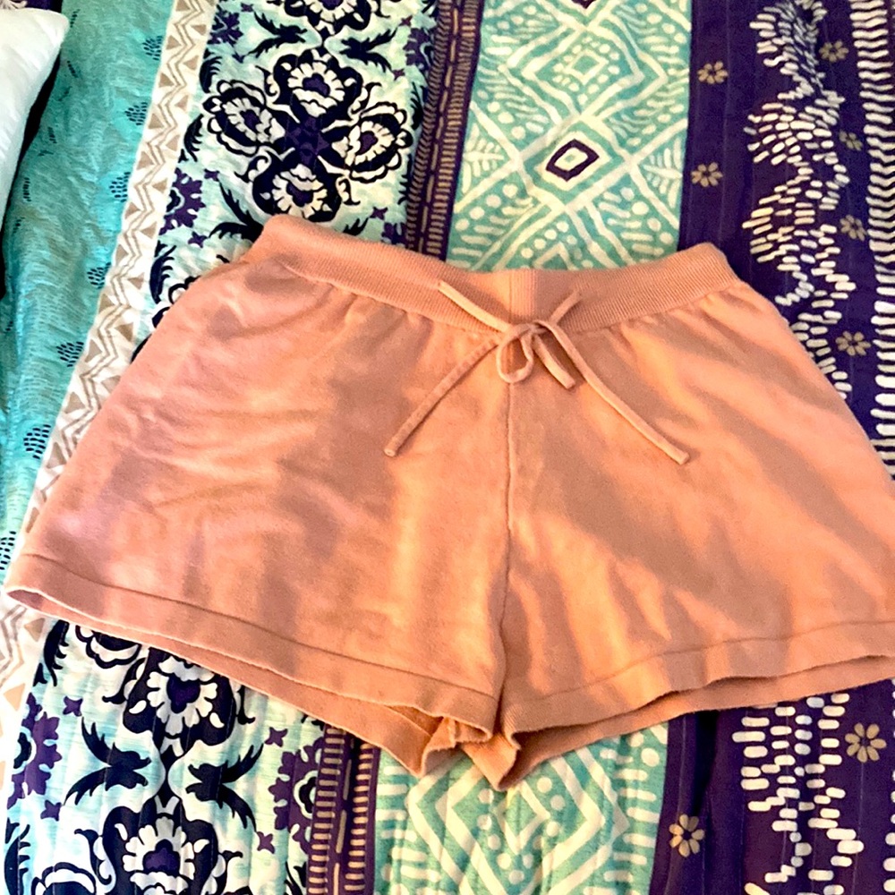 Lottie Moss Super Soft lounge Pink Shorts